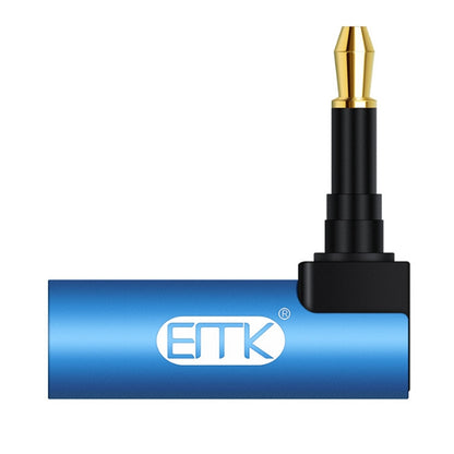 3 PCS EMK Optical Fiber Adapter Audio Adapter Square Port To Round Port Conversion Head