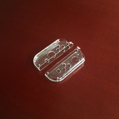 Transparent PC Protective Cover Handle Crystal Case for Switch Game Controller, Crystal Case for Switch Game Controller