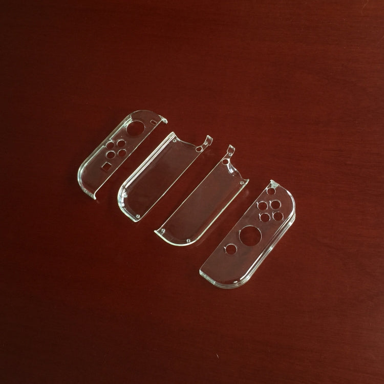 Transparent PC Protective Cover Handle Crystal Case for Switch Game Controller, Crystal Case for Switch Game Controller