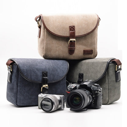 Retro Photo Camera Bag Case Cover For Canon EOS 200D 77D 7D 80D 800D 1300D 6D 70D 760D 750D 700D 600D 100D 1200D 1100D SX540