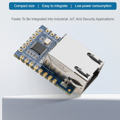 Waveshare UART TO ETH (B) TTL UART To Ethernet Mini Module, UART TO ETH (B)