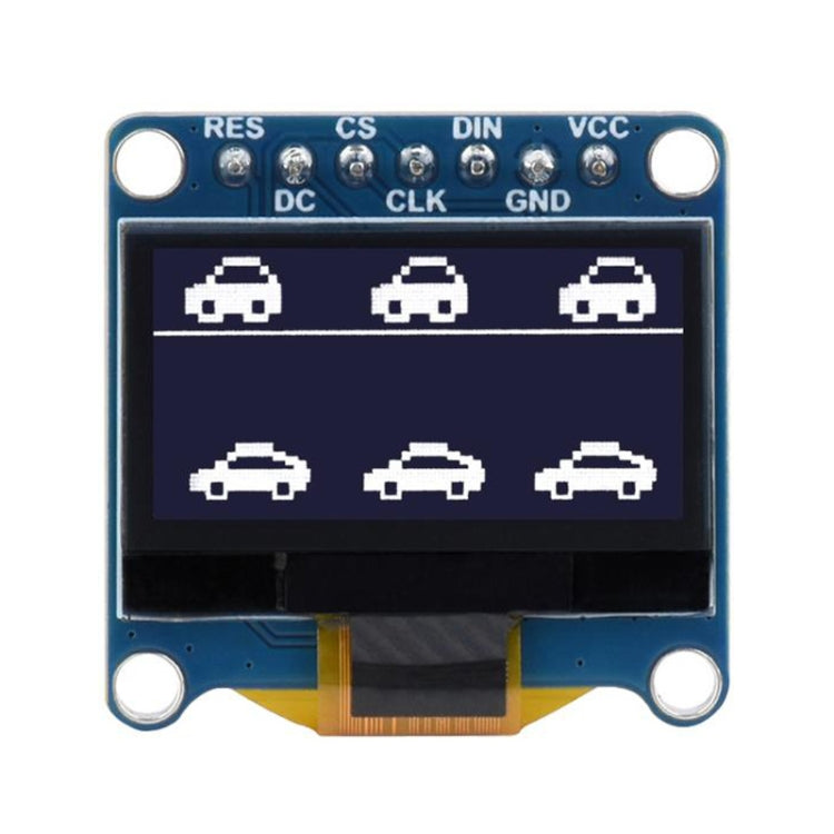 Waveshare 0.96 inch OLED Display Module, 128×64 Resolution, SPI / I2C Communication, 0.96 inch OLED (C Yellow Blue), 0.96 inch OLED (D White), 0.96 inch OLED (E Blue)
