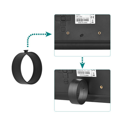 DPF-706-2.4G 7 inch Digital Photo Frame LED Wall Mounted Advertising Machine, US Plug, EU Plug, UK Plug, AU Plug