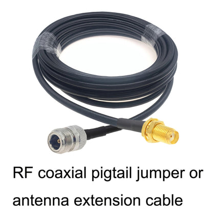 SMA Female to N Female RG58 Coaxial Adapter Cable, SMA Female to N Female 0.5m, SMA Female to N Female 1m, SMA Female to N Female 1.5m, SMA Female to N Female 3m, SMA Female to N Female 5m, SMA Female to N Female 10m