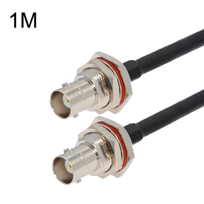 BNC Female To BNC Female RG58 Coaxial Adapter Cable, BNC Female To BNC Female With Waterproof Circle 0.5m, BNC Female To BNC Female With Waterproof Circle 1m, BNC Female To BNC Female With Waterproof Circle 1.5m...
