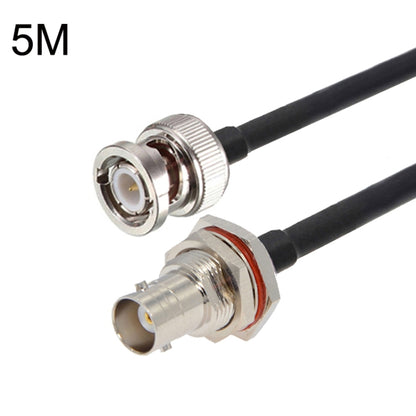 BNC Female With Waterproof Circle To BNC Male RG58 Coaxial Adapter Cable, BNC Female With Waterproof Circle To BNC Male 0.5m, BNC Female With Waterproof Circle To BNC Male 1m, BNC Female With Waterproof Circle To BNC Male 1.5m...