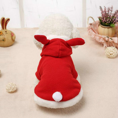 Pet Clothing Dog Pink Tender Bunny Ears Clothes, XS
