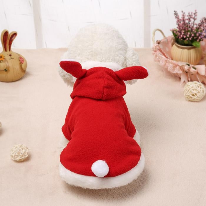 Pet Clothing Dog Pink Tender Bunny Ears Clothes, XS