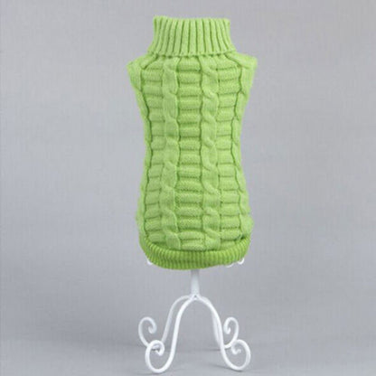 High-elastic Solid Color Dog Sweater Teddy Dog Clothes, XS, S, M, L, XL, XXL