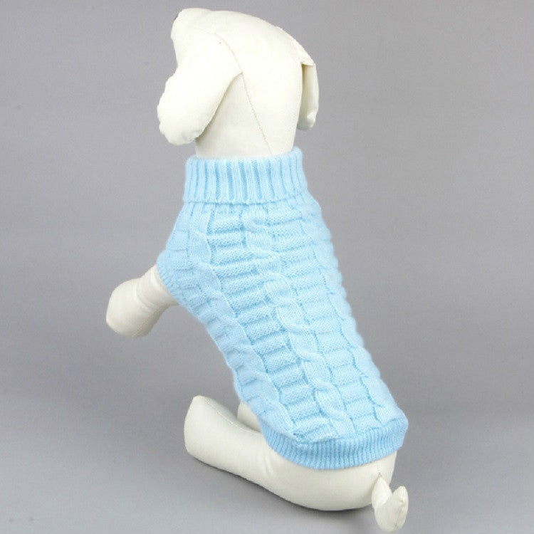 High-elastic Solid Color Dog Sweater Teddy Dog Clothes, XS, S, M, L, XL, XXL