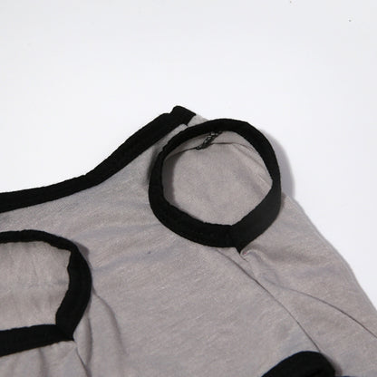 2 PCS Pet Cothing Dog Cat Spring and Summer Thin Cute Vest, XS, S, M, XL