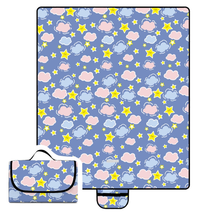 Outdoor Portable Oxford Cloth Picnic Mat Waterproof Moisture-proof Picnic Cloth, Y001(2x2m), Y002(2x2m), Y003(2x2m), Y005(2x2m), Y006(2x2m)
