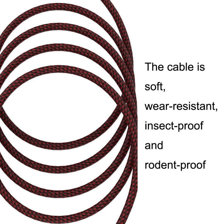 Red and Black Net TRS 6.35mm Male To Caron Female Microphone XLR Balance Cable, 0.5m, 1m, 1.8m, 3m, 8m, 10m, 12m, 15m, 20m, 25m, 30m