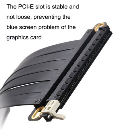 PCI-E 3.0 16X 180-degree Graphics Card Extension Cable Adapter Cable, Length:, 10cm, 15cm, 20cm
