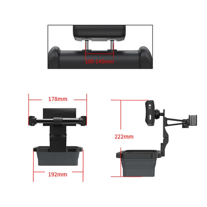 CHZ-12 Car Rear Pillow Telescopic Bracket Car Seat Phone Holder, CHZ-12