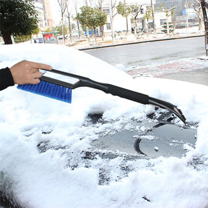 Multifunctional Car Windshield Snow Shovel Removal Brush, Red, Blue