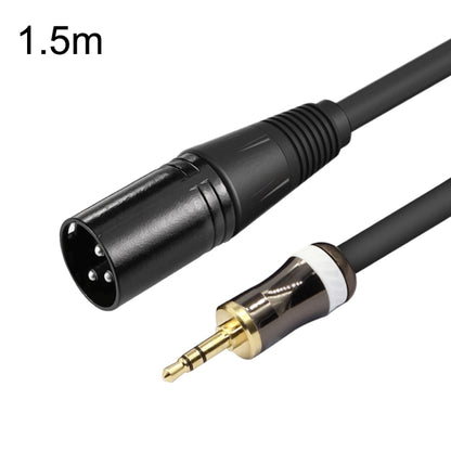 3.5mm To Caron Male Sound Card Microphone Audio Cable, 0.5m, 1m, 1.5m, 2m, 3m, 5m, 10m, 15m