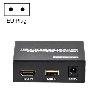 FJGEAR FJ-HKV50 HDMI+USB To KVM 1080P IP 50M Extender, FJ-HKV50 US Plug, FJ-HKV50 EU Plug