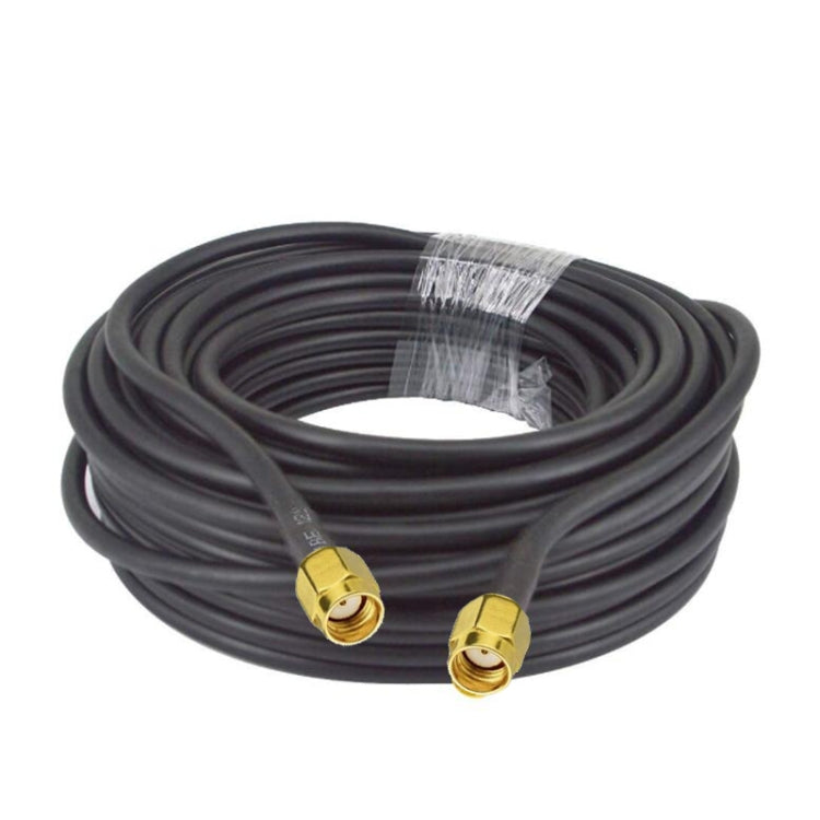 RP-SMA Male To RP-SMA Male RG58 Coaxial Adapter Cable, RP-SMA Male To RP-SMA Male 0.5m, RP-SMA Male To RP-SMA Male 1m, RP-SMA Male To RP-SMA Male 1.5m, RP-SMA Male To RP-SMA Male 3m, RP-SMA Male To RP-SMA Male 5m, RP-SMA Male To RP-SMA Male 10m