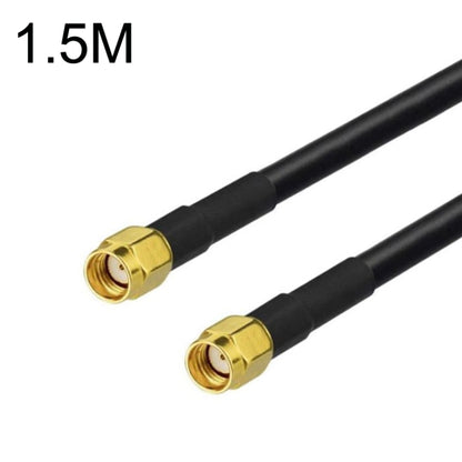 RP-SMA Male To RP-SMA Male RG58 Coaxial Adapter Cable, RP-SMA Male To RP-SMA Male 0.5m, RP-SMA Male To RP-SMA Male 1m, RP-SMA Male To RP-SMA Male 1.5m, RP-SMA Male To RP-SMA Male 3m, RP-SMA Male To RP-SMA Male 5m, RP-SMA Male To RP-SMA Male 10m