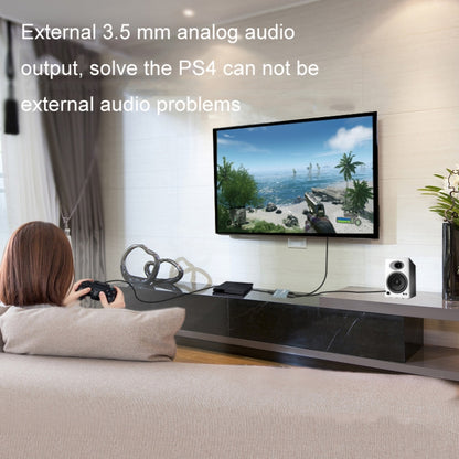FJGEAR FJ-HDV01 HDMI HD 4K 30HZ Fiber Audio Separator, FJ-HDV01 EU Plug