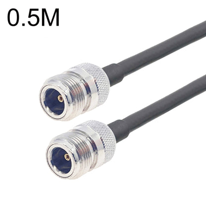 N Female To N Female RG58 Coaxial Adapter Cable, 0.5m, 1m, 1.5m, 3m, 5m, 10m