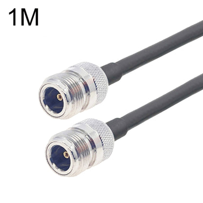 N Female To N Female RG58 Coaxial Adapter Cable, 0.5m, 1m, 1.5m, 3m, 5m, 10m