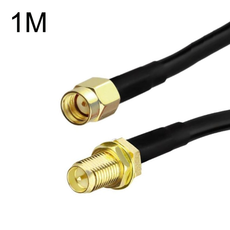 RP-SMA Male To RP-SMA Female RG58 Coaxial Adapter Cable, RP-SMA Male To RP-SMA Female 0.5m, RP-SMA Male To RP-SMA Female 1m, RP-SMA Male To RP-SMA Female 1.5m, RP-SMA Male To RP-SMA Female 3m, RP-SMA Male To RP-SMA Female 5m...