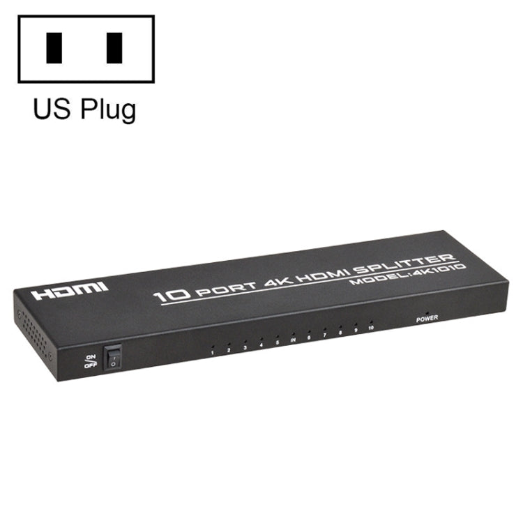 FJGEAR FJ-SM1010 30HZ HDMI 4K HD Audio And Video Splitter, FJ-SM1010 US Plug, FJ-SM1010 EU Plug