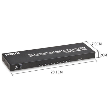 FJGEAR FJ-SM1010 30HZ HDMI 4K HD Audio And Video Splitter, FJ-SM1010 US Plug, FJ-SM1010 EU Plug