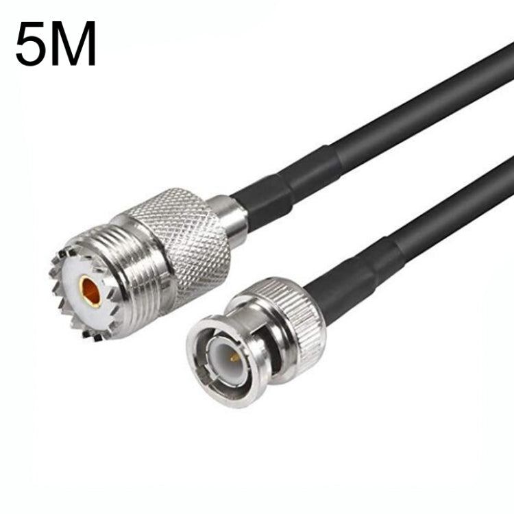 BNC Male To UHF Female RG58 Coaxial Adapter Cable, 0.5m, 1m, 1.5m, 3m, 5m, 10m