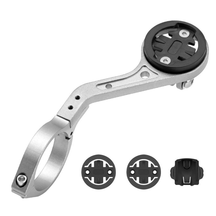 BG-371 Bicycle Aluminum Alloy Code Table Frame Universal Code Table Extension Flashlight Bracket, (Black), (Red), (Silver)