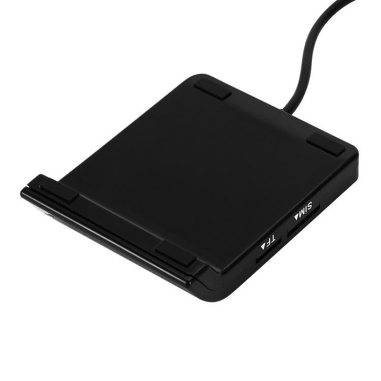 Smart Multi-function Card Reader for SD TF M2 MS bank card ID card SIM card, 608