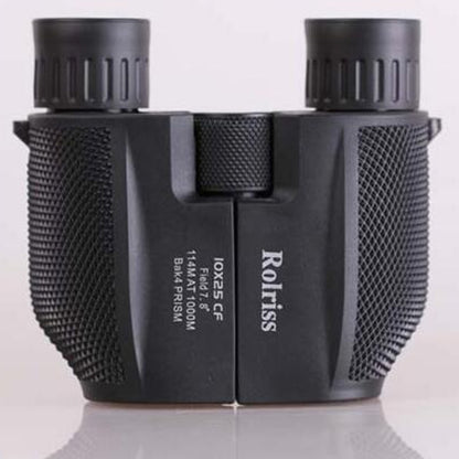 ROLISS 10X25 Outdoor Sports Portable Waterproof Pocket Binocular High Power Telescope, 10X25