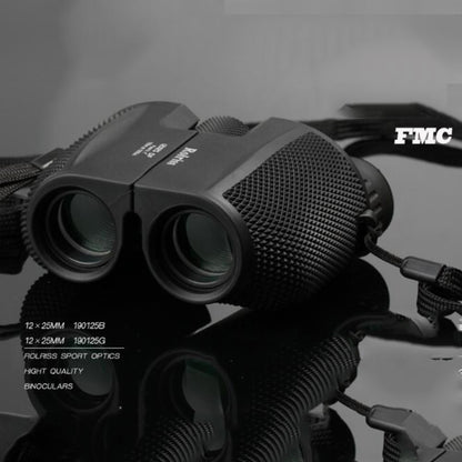 ROLISS 10X25 Outdoor Sports Portable Waterproof Pocket Binocular High Power Telescope, 10X25