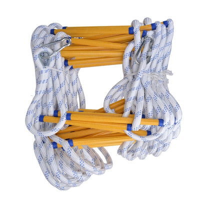 Resin Anti-skid Firefighting Rope Ladder Aerial Work Soft Ladder Rescue Ladder, 20m, 30m