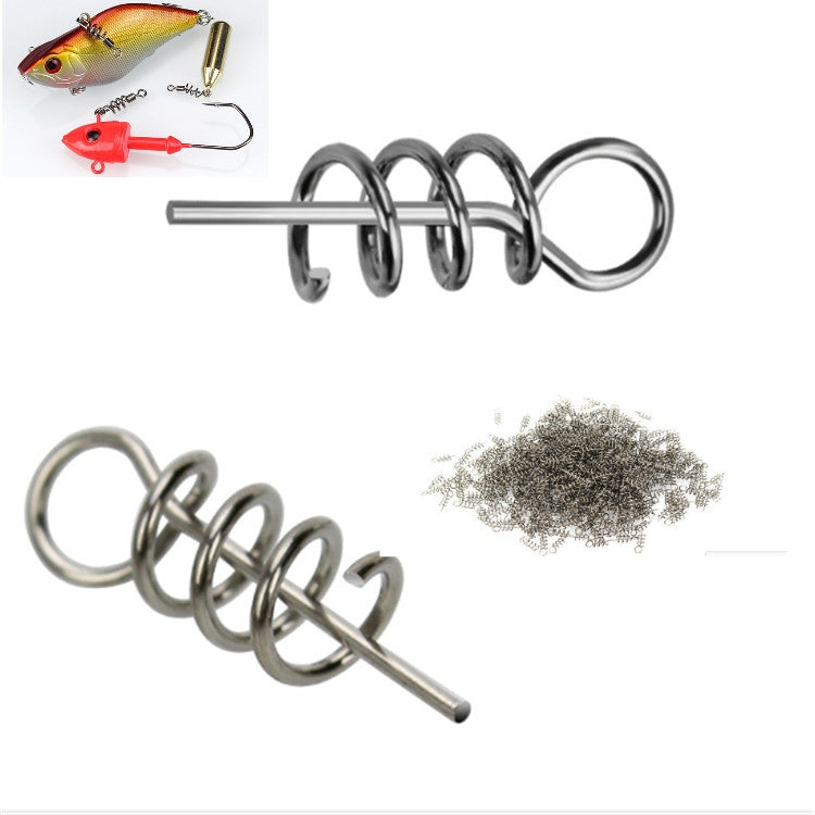 20 in 1 Luya Accessories Spring Pin For Lock Pin Soft Bait, 3.5CM 50 PCS