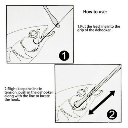 Quick Decoupling Device Does Not Hurt The Line, Pure copper Hook Remover