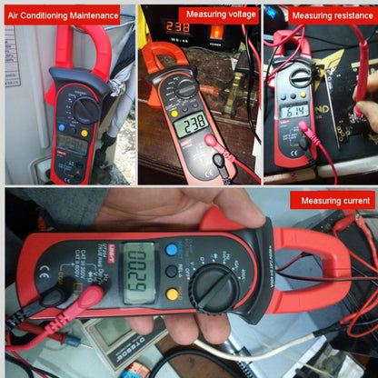 Digital Clamp Multimeter AC/DC Voltage Detector, UT202+ 400A