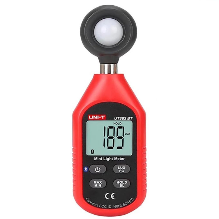 200,000 LUX Digital Luxmeter Luminance Light Meter With LCD Backlit Display, UNI-T UT383, UNI-T UT383BT