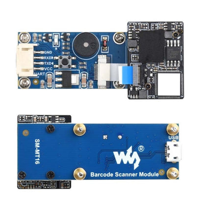 Waveshare 2D Codes Scanner Module Supports 4mil High-density Barcode Scanning,23962, 23962