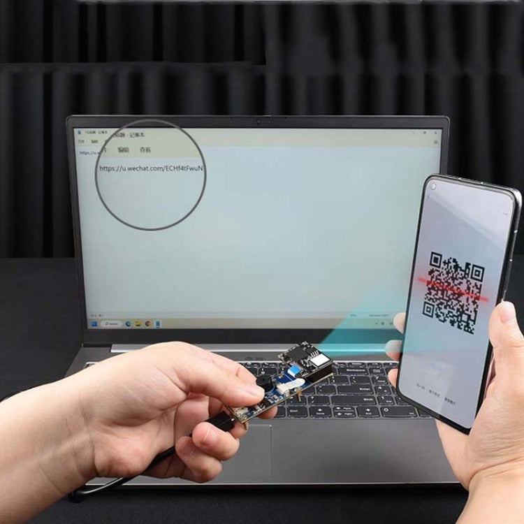 Waveshare 2D Codes Scanner Module Supports 4mil High-density Barcode Scanning,23962, 23962