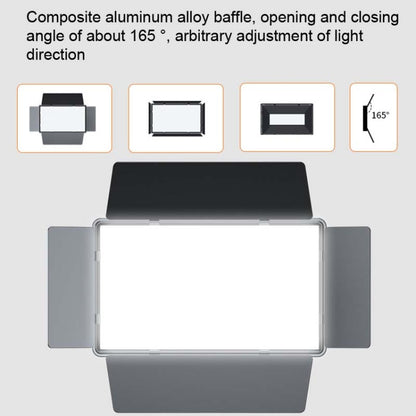 E900  55W  3000K-6500K Flat Panel Lights Live Broadcast Fill Light, Regular Models, Knob Model, Knob Battery Model