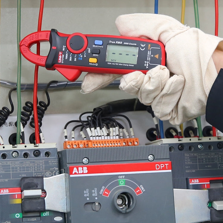 Digital Clamp Meter AC DC Voltage Detector, UT210E 100A, UT210D 200A