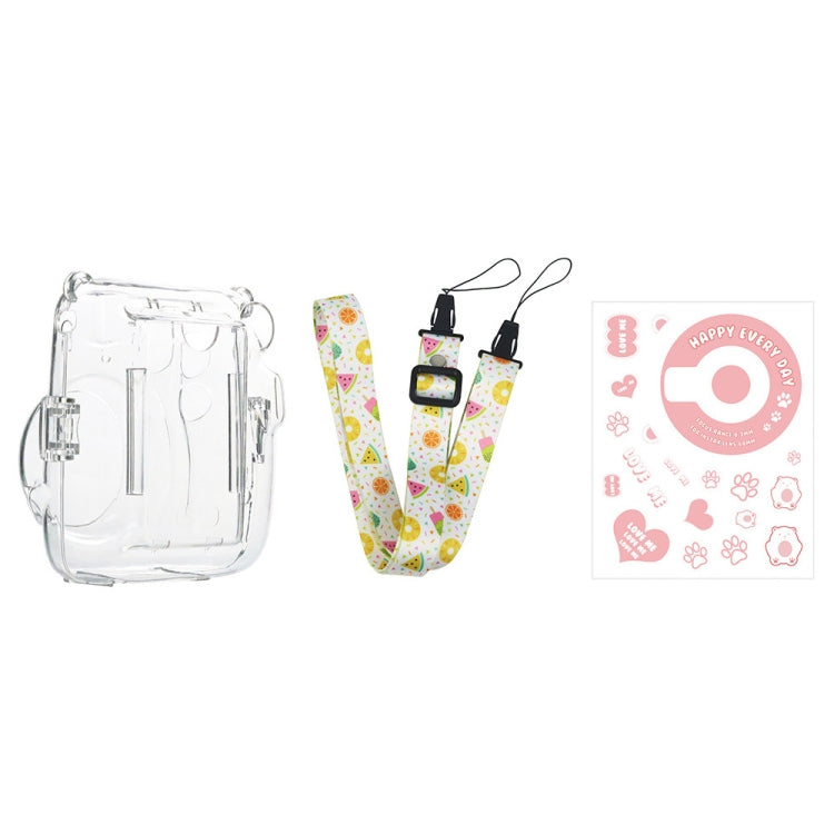For Fujifilm Instax Mini 11  5sets Storage Case + Shoulder Strap + Sticker 3 In 1 Set, 3 In 1 Set(Set 7), 3 In 1 Set(Set 8), 3 In 1 Set(Set 2), 3 In 1 Set(Set 3), 3 In 1 Set(Set 4), 3 In 1 Set(Set 5), 3 In 1 Set(Set 6)