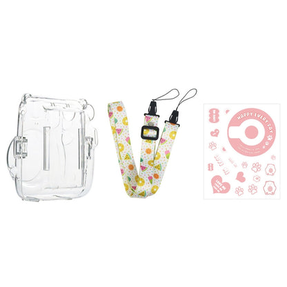 For Fujifilm Instax Mini 11  5sets Storage Case + Shoulder Strap + Sticker 3 In 1 Set, 3 In 1 Set(Set 7), 3 In 1 Set(Set 8), 3 In 1 Set(Set 2), 3 In 1 Set(Set 3), 3 In 1 Set(Set 4), 3 In 1 Set(Set 5), 3 In 1 Set(Set 6)