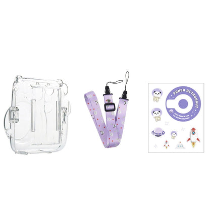 For Fujifilm Instax Mini 11  5sets Storage Case + Shoulder Strap + Sticker 3 In 1 Set, 3 In 1 Set(Set 7), 3 In 1 Set(Set 8), 3 In 1 Set(Set 2), 3 In 1 Set(Set 3), 3 In 1 Set(Set 4), 3 In 1 Set(Set 5), 3 In 1 Set(Set 6)