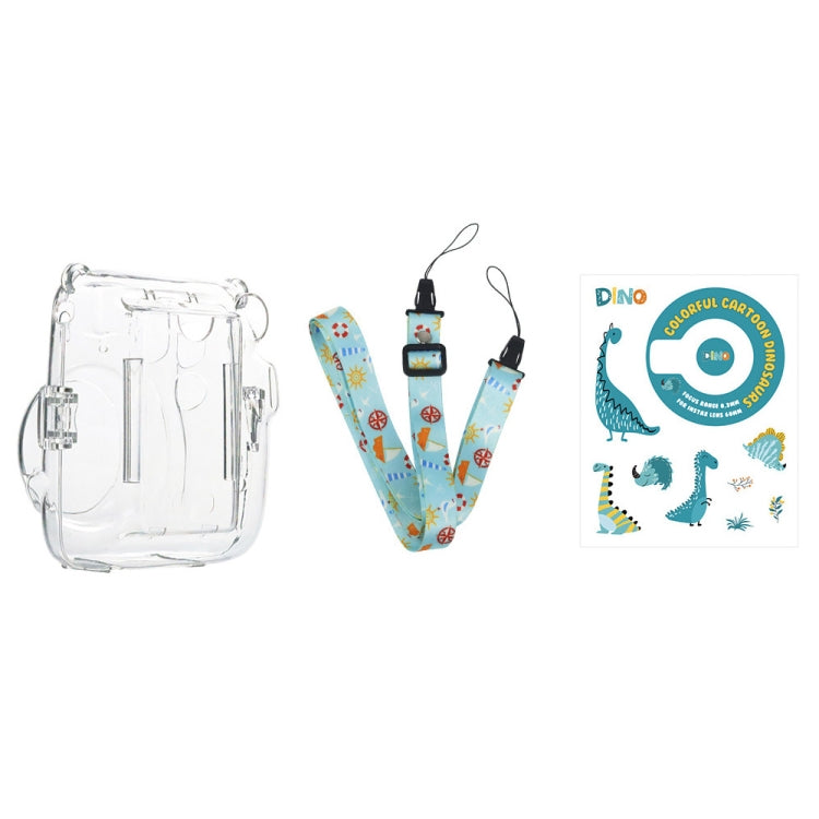 For Fujifilm Instax Mini 11  5sets Storage Case + Shoulder Strap + Sticker 3 In 1 Set, 3 In 1 Set(Set 7), 3 In 1 Set(Set 8), 3 In 1 Set(Set 2), 3 In 1 Set(Set 3), 3 In 1 Set(Set 4), 3 In 1 Set(Set 5), 3 In 1 Set(Set 6)