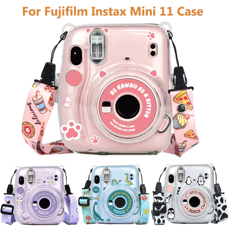 For Fujifilm Instax Mini 11  5sets Storage Case + Shoulder Strap + Sticker 3 In 1 Set, 3 In 1 Set(Set 7), 3 In 1 Set(Set 8), 3 In 1 Set(Set 2), 3 In 1 Set(Set 3), 3 In 1 Set(Set 4), 3 In 1 Set(Set 5), 3 In 1 Set(Set 6)
