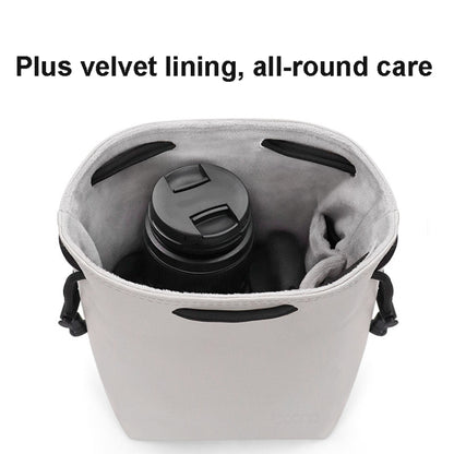 Baona Camera Bag Lens Drawstring Pouch, Small, Medium, Large
